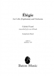 Elégie for Cello (or Euphonium)