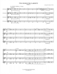 Two Hymns for Clarinets